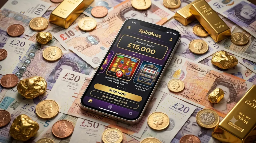 Spin Boss Casino app on Android and iOS